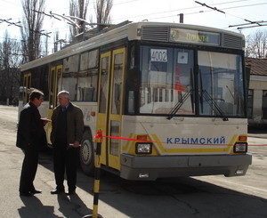 Крымские троллейбусы отмечают полувековой юбилей 