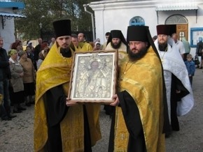Жители Северного Крыма поклонились чудотворной иконе 