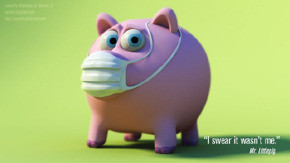 Севастопольцы завалят гриппозную свинью 