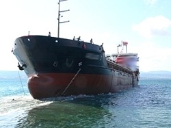 Сегодня ночью в Азовском море столкнулись два судна 
