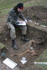 На Митридате нашли останки неизвестного солдата 