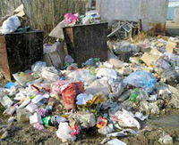 Алуштинцы погрязнут в мусоре 