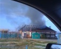 В Севастополе сгорел бар в парке Победы