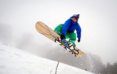 На Ай-Петри отметили Международный день сноубординга 