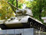 Танку Т-34 у здания крымского парламента требуется дорогой капремонт