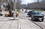 В Крыму на перекрестке встретились «Нива» и «копейка»