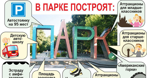 Детский парк в Симферополе модернизируют за три года