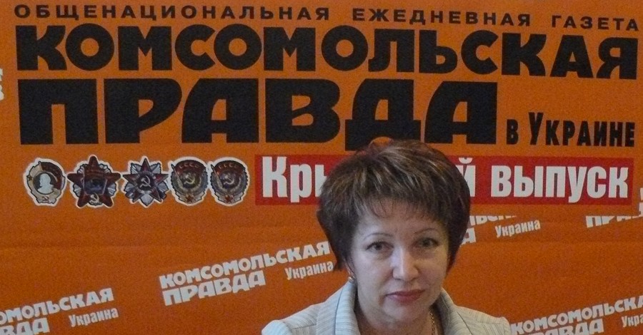 Зампред Государственной налоговой администрации в АРК Людмила ЕЛЬЦОВА: 
