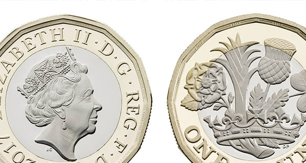 В Британии ввели в обращение двенадцатигранные монеты