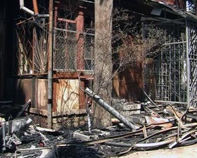 В Ялте едва не сгорел дом Хонжонкова 