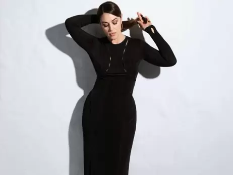 Моника Беллуччи в платье от украинского бренда Anna October позировала для Marie Claire 