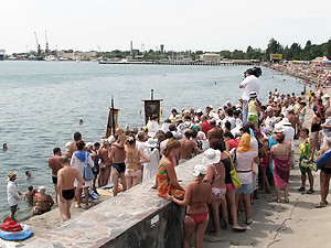 В Евпатории отметили день крещения Руси