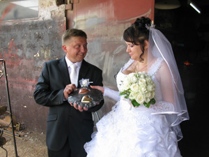 В Крыму отгуляли «кузнечную» свадьбу