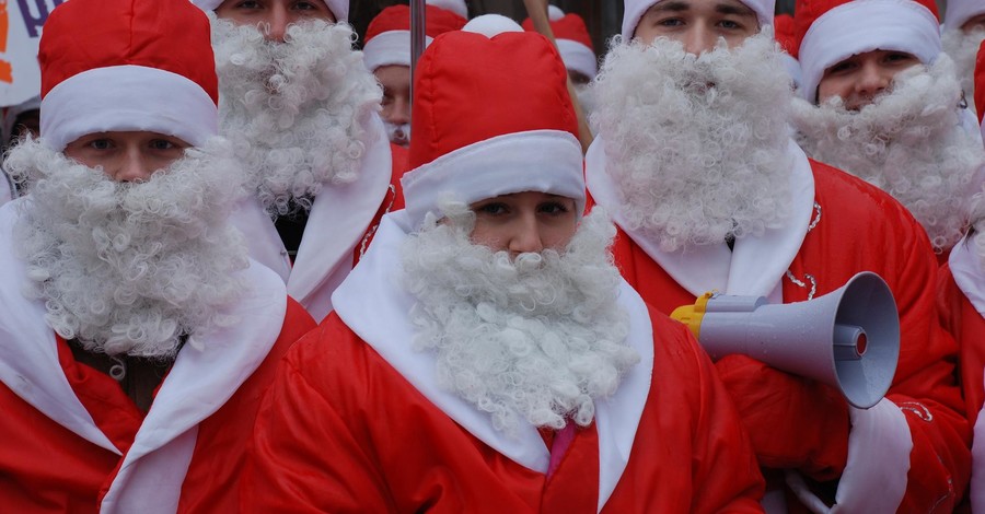 Крымские Деды Морозы устроят прощальный хоровод